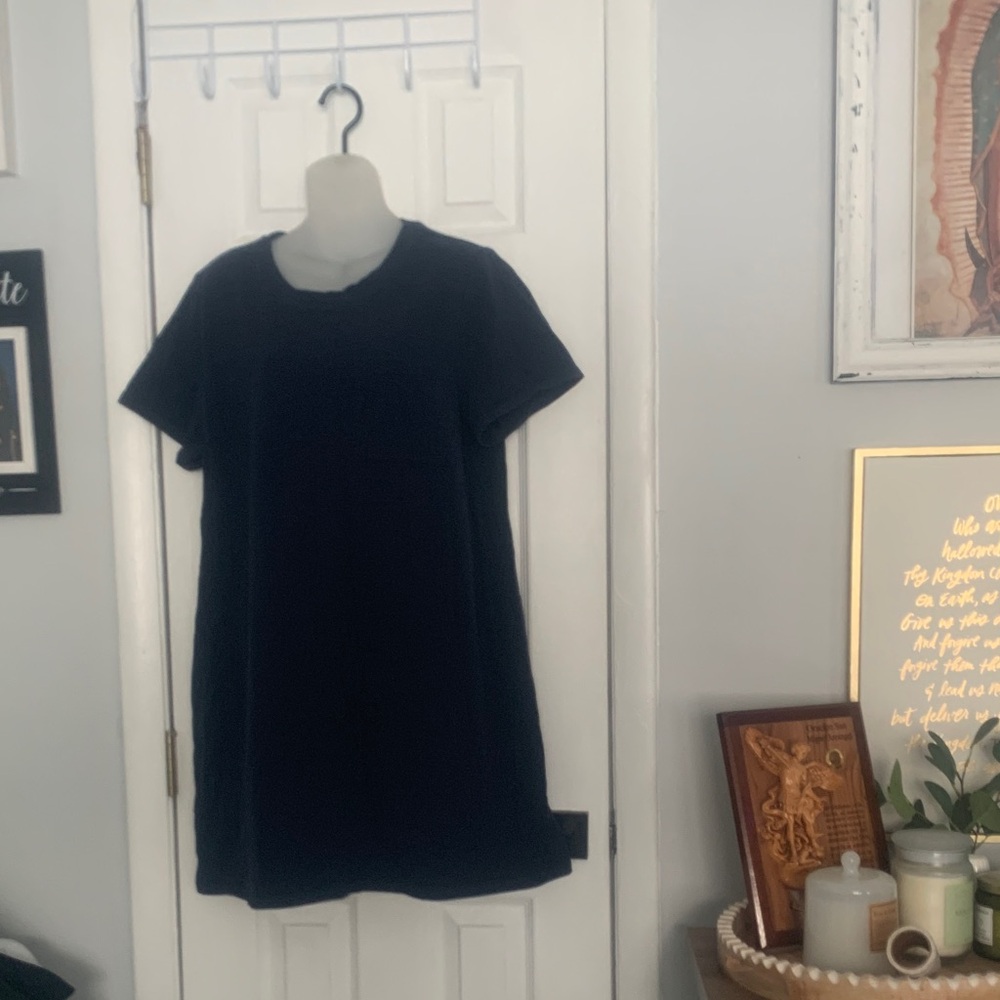 Banana Republic navy blueAsymmetrical Dress